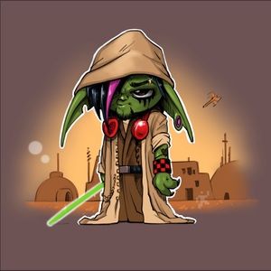 Teen Goth Yoda